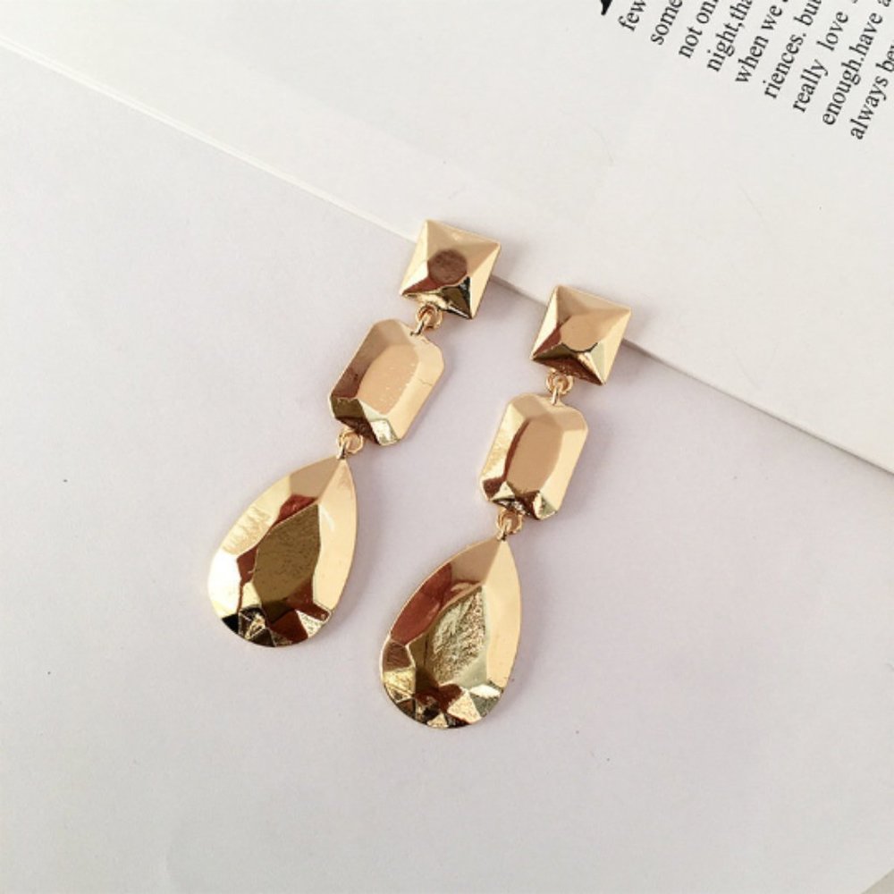 Geometric Dangle Earrings